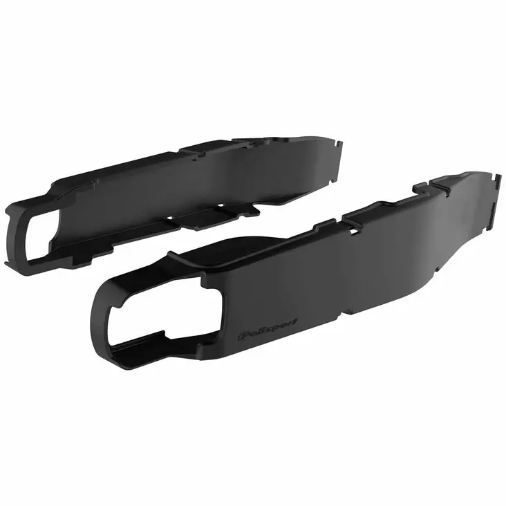 Polisport swingarm protectors TM 2t/4T (15-..) black (12) - Moottoripyörän haarukansuojat - D400884 - 1