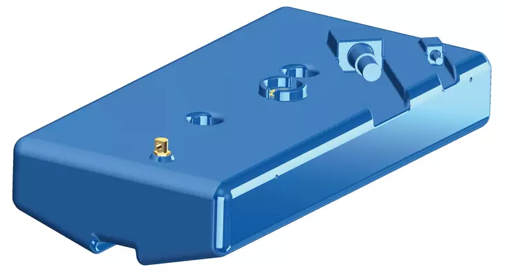 Polttoainesäiliö 1060x535x221 90 l (bensiini) - Polttoainesäiliöt - D147204 - 1