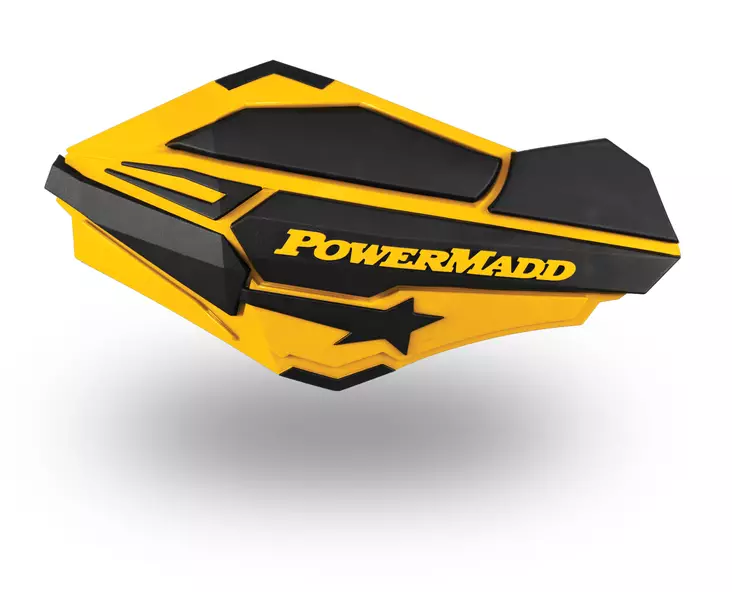 Powermadd Käsisuojat Sentinel Ski-Doo kelt/musta - Moottorikelkan käsisuojat - D202234 - 1