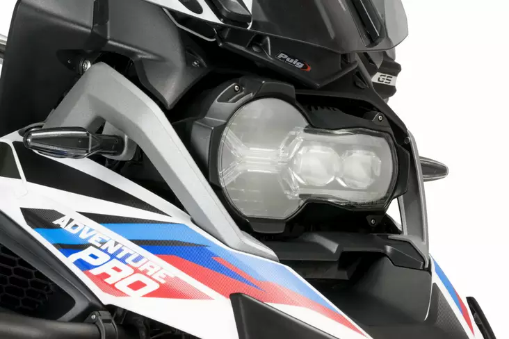 Puig Adhere Headlight Protector Bmw R1250Gs/Adventure/H - Moottoripyörän valojen tarvikkeet - D503314 - 1