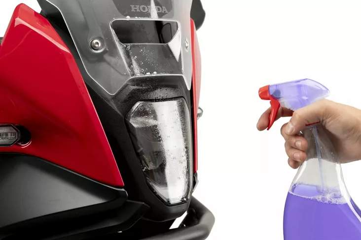 Puig Adhere Headlight Protector Honda Nx500 24'/Cb500 H - Moottoripyörän valojen tarvikkeet - D523674 - 1