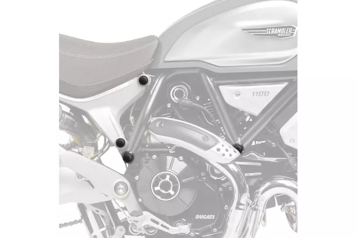 Puig Chassis Plugs Ducati Scrambler 1100/Sport/Special - Moottoripyörän muut rungon osat - D336954 - 1