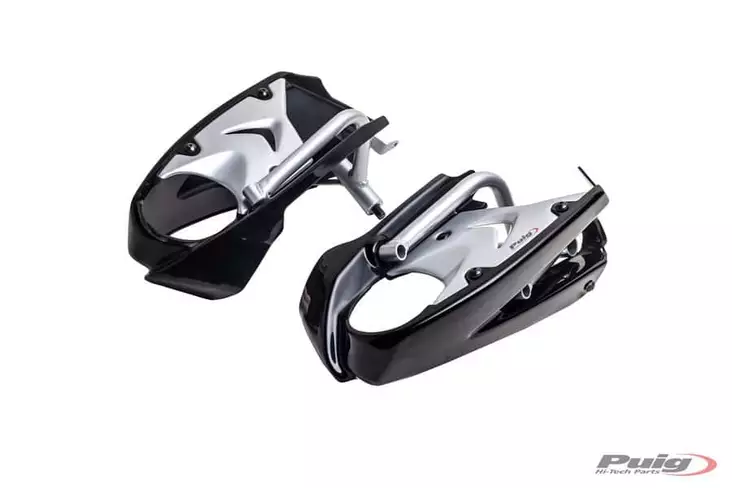 Puig Eng.Spoiler Bmw R1200S 06-08'C/Black - Moottoripyörän katteet & tuulenohjaimet - D298014 - 1