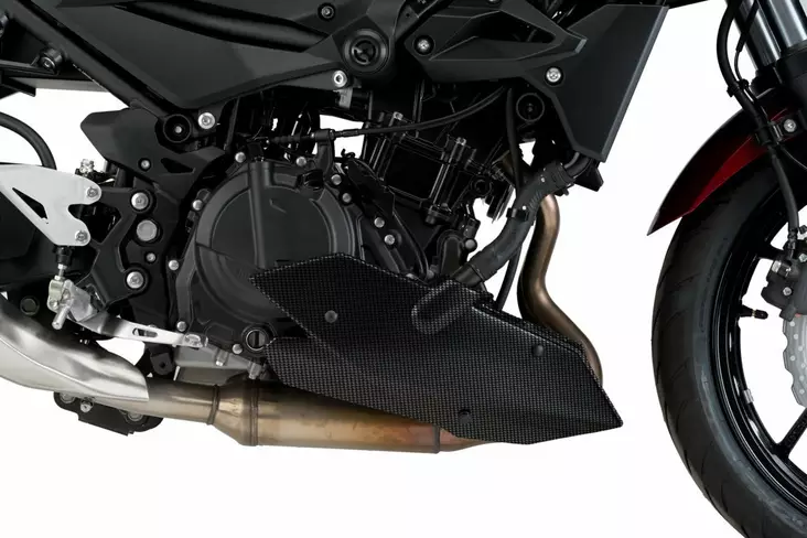 Puig Engine Spoiler Kawasaki Z400 19'- C/Carbon Look - Moottoripyörän katteet & tuulenohjaimet - D337094 - 1