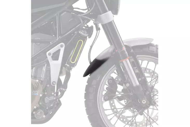 Puig Front Fender Extension Husqvarna Svartpilen/Vitpi - Moottoripyörän lokasuojan jatkeet - D337224 - 1