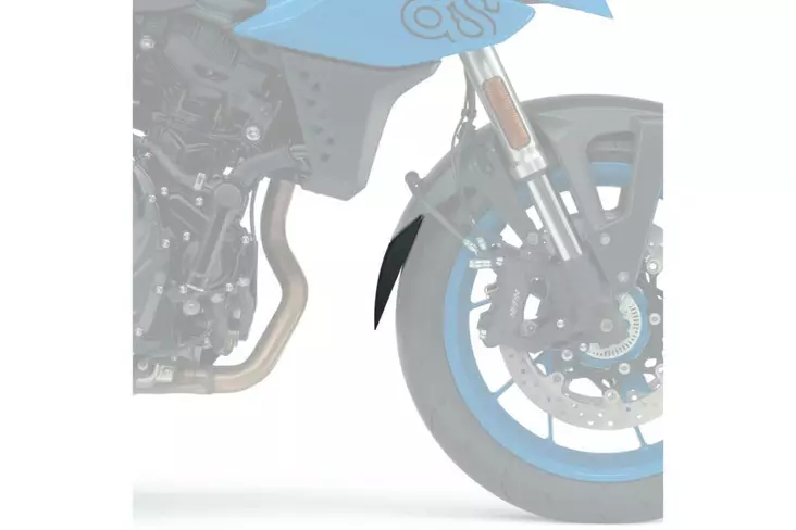 Puig Front Fender Extension Suzuki Gsx-8S 23'- C/Black - Moottoripyörän sisäloka- ja ketjusuojat - D501854 - 1