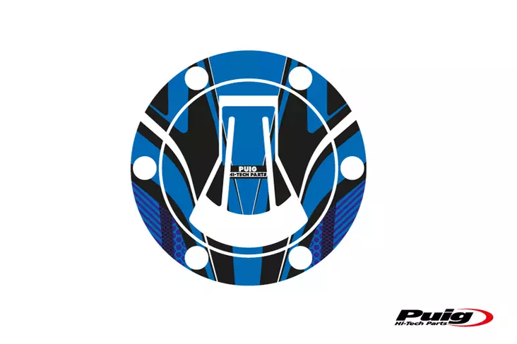 Puig Fuel Cap Cover Mod.Radikal Aprilia Rs660 21' C/Blu - Moottoripyörän tarrasarjat - D411474 - 1