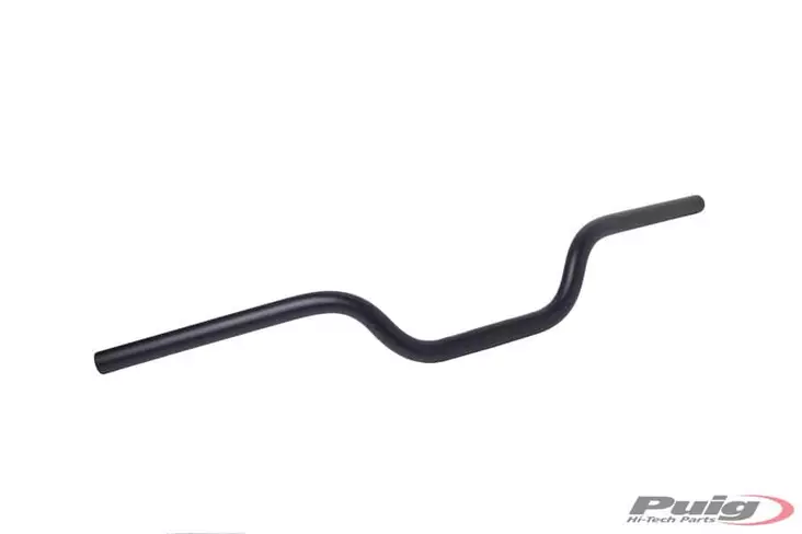 Puig Handlebar 22Mm/Height 76Mm C/Black - Moottoripyörän ohjaustangot - D280354 - 1