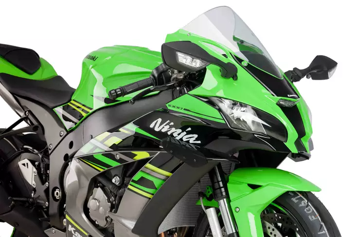 Puig Kit Of Wings For Kawasaki Zx-10R 16'- C/Black - Moottoripyörän katteet & tuulenohjaimet - D303184 - 1