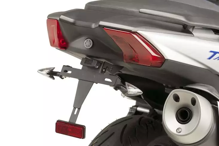 Puig License Support Yamaha Tmax/Dx/Sx 17-18' C/Black - Moottoripyörän kilven kiinnikket - D302604 - 1
