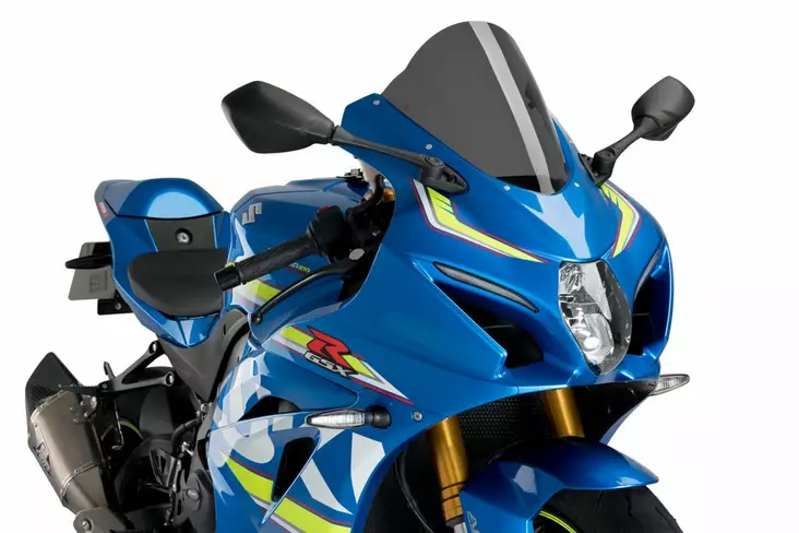 Puig R-Racer Screen Suzuki Gsx-R1000/R 17'- C/Fume - Moottoripyörän tuulisuojat - D337844 - 1