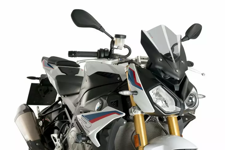 Puig Racing Screen Bmw S1000R 14'-18' C/Smoke - Moottoripyörän tuulisuojat - D300524 - 1