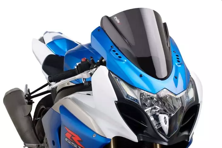 Puig Racing Screen Suzuki Gsxr1000 09-16' C/Dark Smoke - Moottoripyörän tuulisuojat - D298344 - 1
