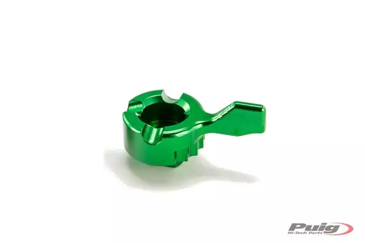 Puig Selector Lever Brake/Clutch C/Green - Moottoripyörän vivut ja vivunrungot - D298924 - 1