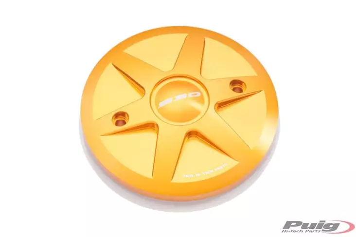 Puig Sump Clutch Cover T-Max 530 12-16'C/Gold - Moottoripyörän moottorin suojakopat - D301574 - 1