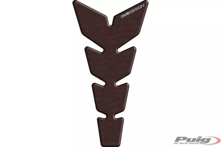 Puig Tank Pad Leather C/Brown - Moottoripyörän tankinsuojat - D302344 - 1