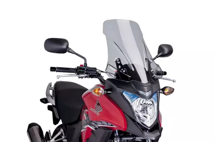 Puig Touring Screen Honda Cb500X 13-15' C/Smoke - Moottoripyörän tuulisuojat - D299744 - 1