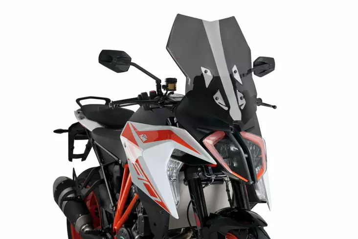 Puig Touring Screen Ktm 1290 Superduke Gt 19'- C/Dark S - Moottoripyörän tuulisuojat - D338044 - 1