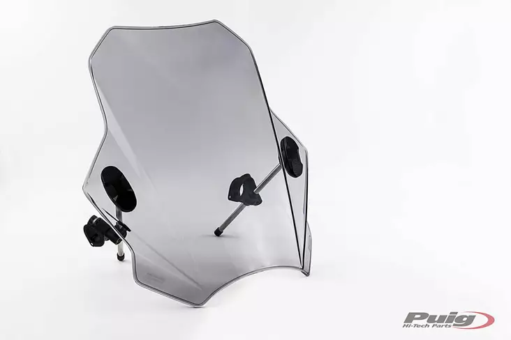 Puig Windshield Mod. Bat Universal Smoke - Moottoripyörän tuulisuojat - D301254 - 1