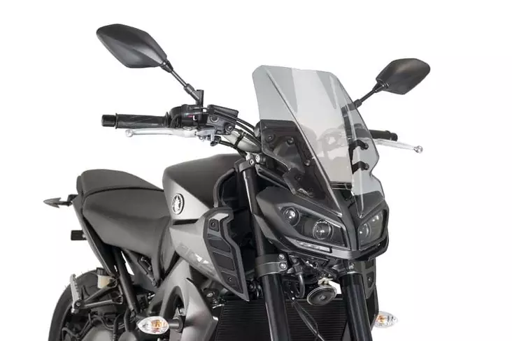 Puig Windshield N.G. Touring Yamaha Mt09 17-18' C/Smoke - Moottoripyörän tuulisuojat - D302454 - 1