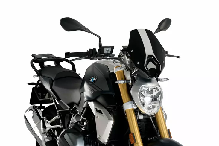 Puig Windshield Ng Sport Bmw R1250R 19'- + Supports C/B - Moottoripyörän tuulisuojat - D338244 - 1