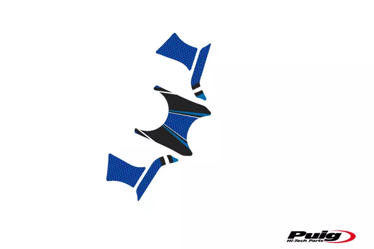 Puig Yoke Protector Bmw Gs1200R 08-12 C/Blue - Moottoripyörän kaatumatapit - D300404 - 1