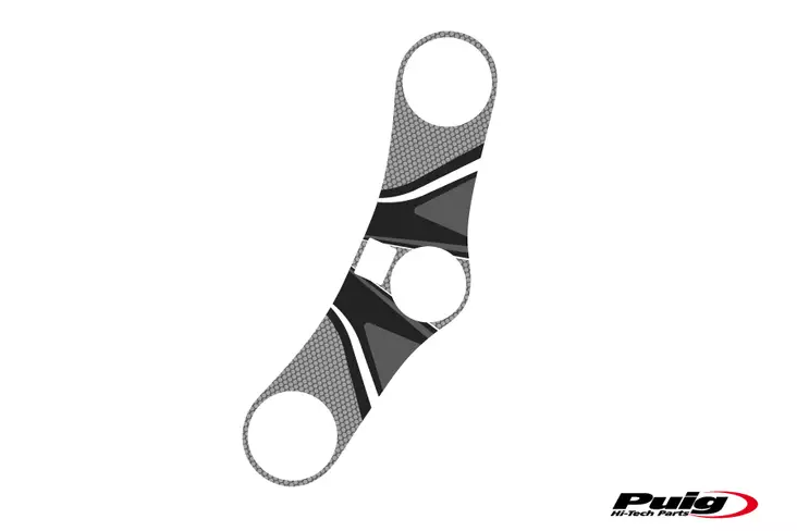 Puig Yoke Protector Honda Cbr600Rr 05-06 C/Grey - Moottoripyörän kaatumatapit - D300364 - 1
