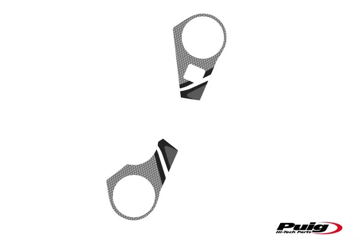 Puig Yoke Protector Suzuki Gsxr1000 09-16 C/Grey - Moottoripyörän kaatumatapit - D300184 - 1