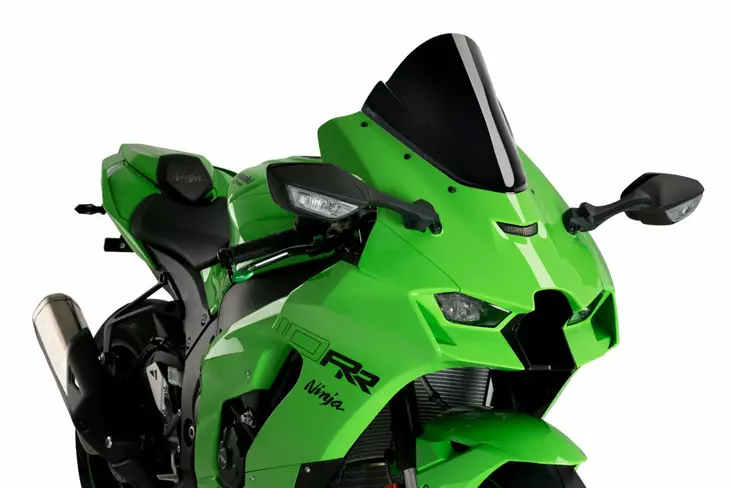 Puig Z-Racing Screen Kawasaki Zx-10R/Rr 21' C/Black - Moottoripyörän tuulisuojat - D406924 - 1