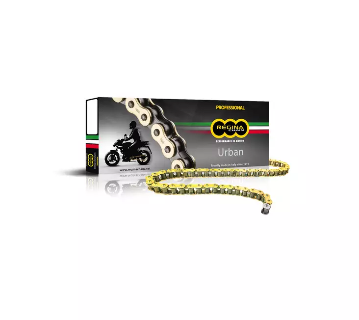 Regina 420 ORO ketju + jousilukko - Ketjut 420 - D109534 - 1