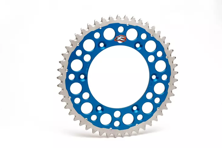 Renthal Takaratas Twinring YZ+F 99- 48t - Sininen - Moottoripyörän takarattaat - D445754 - 1