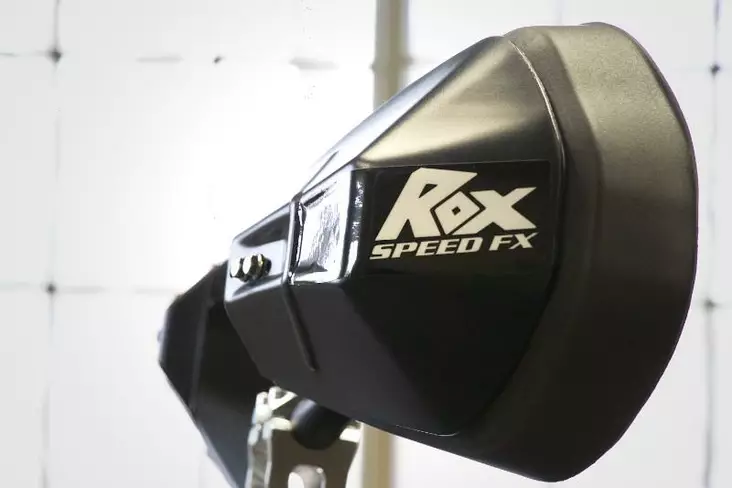 Rox Pro-Tec Käsisuojat Musta/valkoinen - Moottorikelkan käsisuojat - D434534 - 1