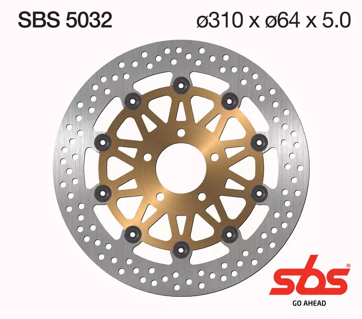 Sbs Jarrulevy Standard - Moottoripyörän jarrulevyt - D241664 - 1
