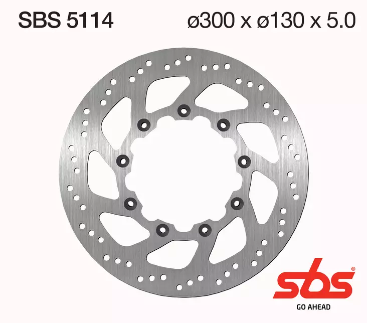 Sbs Jarrulevy Standard - Moottoripyörän jarrulevyt - D241744 - 1
