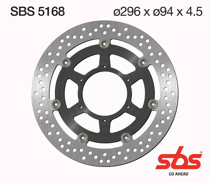 Sbs Jarrulevy Standard - Moottoripyörän jarrulevyt - D241784 - 1