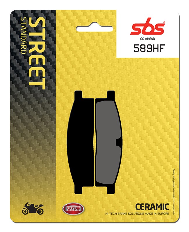 Sbs Jarrupalat Ceramic - Moottoripyörän jarrupalat - D333074 - 1