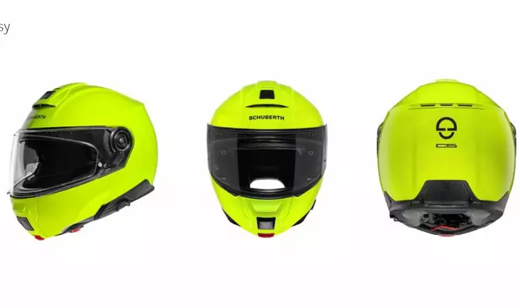 Schuberth Kypärä C5 fluo Keltainen - Avattavat kypärät - D416534 - 1