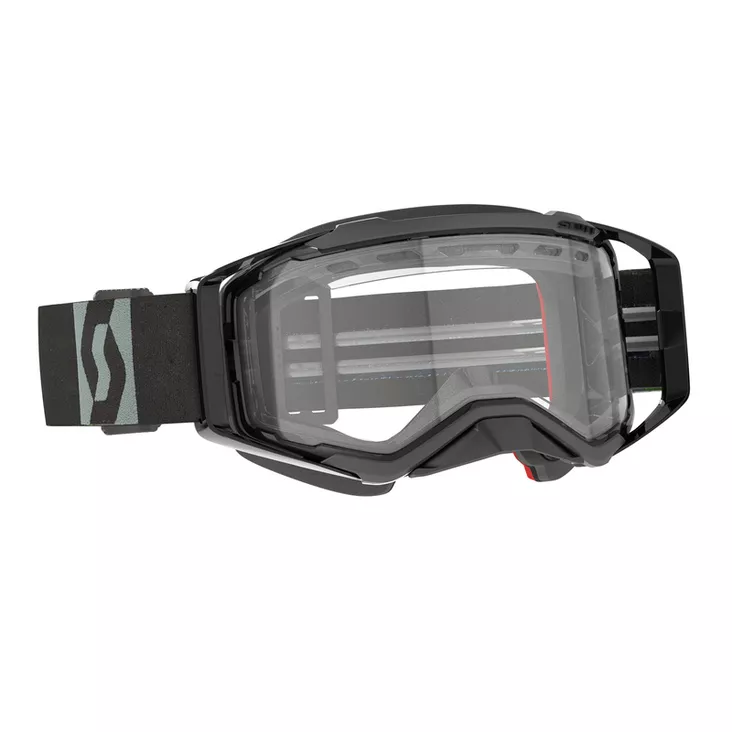 Scott Goggle Prospect Snow Cross black/grey clear - Kelkkailu ajolasit & linssit - 125284 - 1