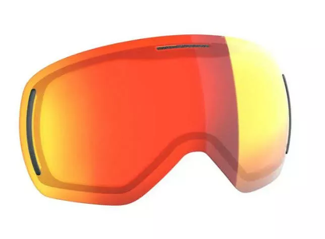 Scott Repl Lens LCG Evo w/ Case enhancer red chrome - Kelkkailu ajolasit & linssit - 146584 - 1