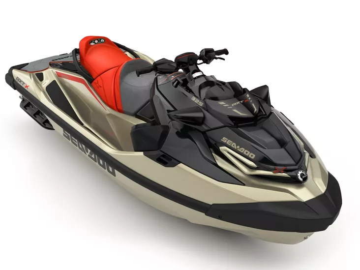 SEA-DOO 25 RXT-X RS 325 (TP) METALLIC TAN/ LAVA RED - Sea-Doo Performance 2025 - 138684 - 1