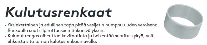 SEA-DOO KULUTUSRENGAS ROSTERI (GTI,GTR215,GTR,GTR-X,GTX,RXT230) - Vesijetin Kulutusrenkaat - 108154 - 1