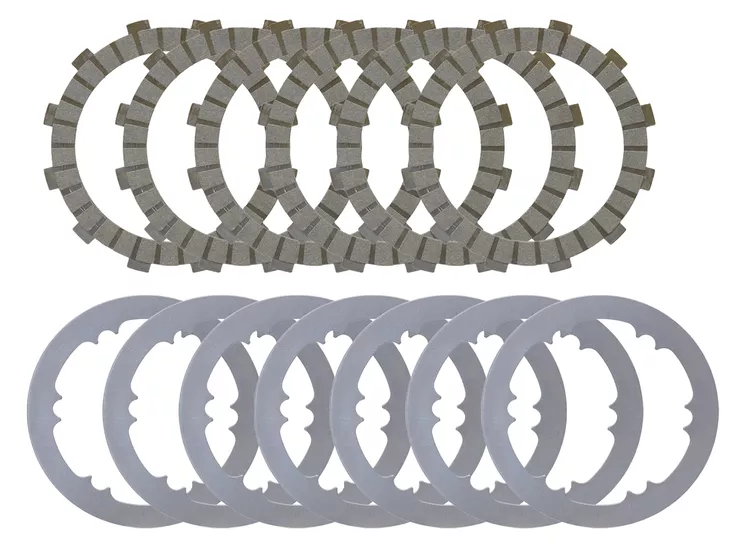TMV kytkinlevysarja ilman jousia - Moottoripyörän kytkinlevyt - D539184 - 1