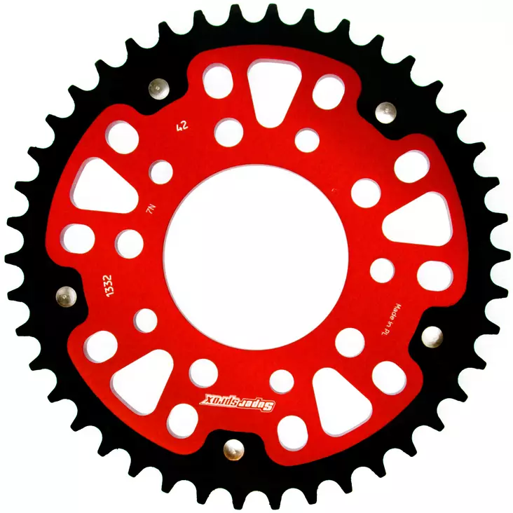 Supersprox Stealth Takaratas Punainen - Moottoripyörän takarattaat - D292804 - 1