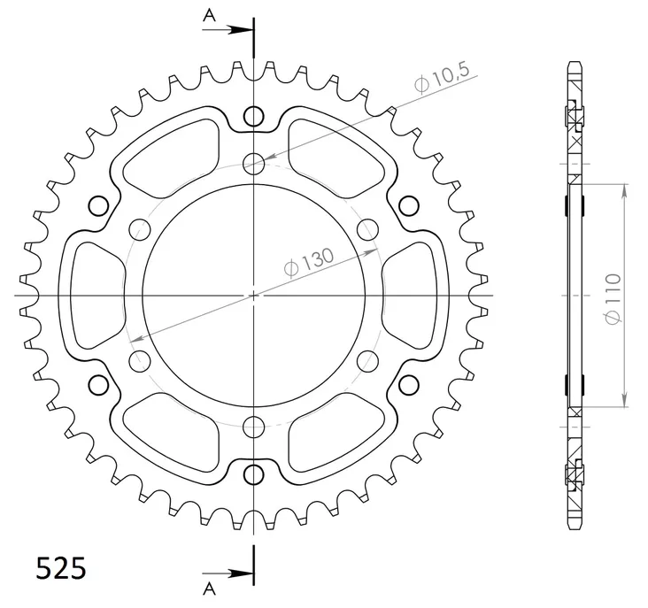 Supersprox Stealth Takaratas Sininen - Moottoripyörän takarattaat - D294094 - 1