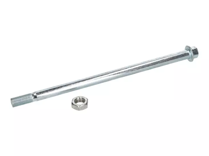 Takapyörän akseli Ø 12mm Aprilia RXSX 06-10 Derbi Senda -10 Gilera RCRSMT - Mopon Pyöräakselit, mutterit, pinnat - D280694 - 1