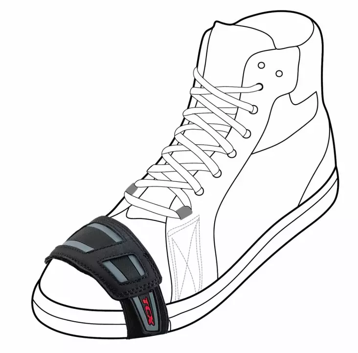 TCX REMOVABLE SHIFT PAD - Onroad kenkien varaosat - D257864 - 1