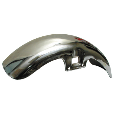 Tec-X Etulokasuoja Kromi Suzuki PV50 - Mopon Lokasuojat - D4074 - 1