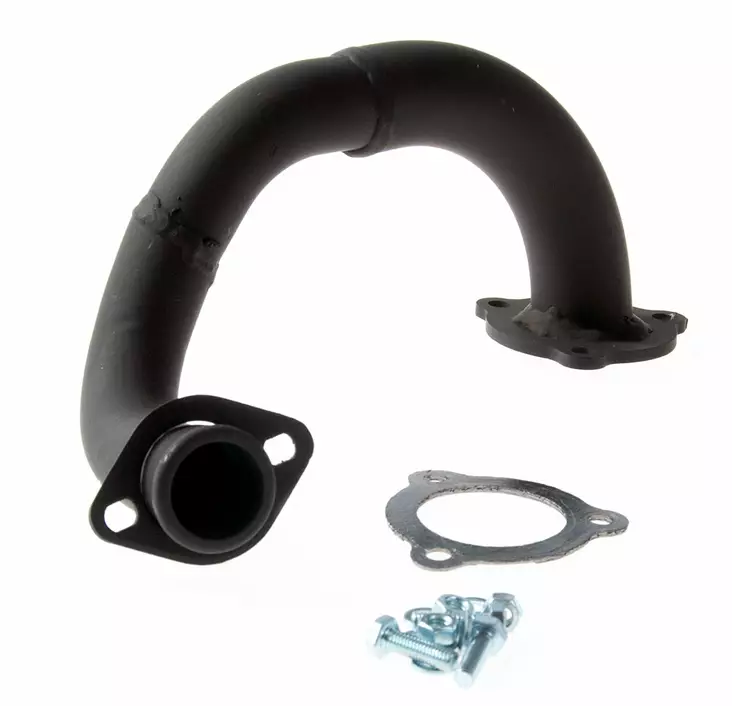 Turbo Kit Pakoputken Alkukäyrä, Musta, Racing, Aprilia SX 06- / Derbi Senda 10- - Mopojen pakoputket - D480064 - 1