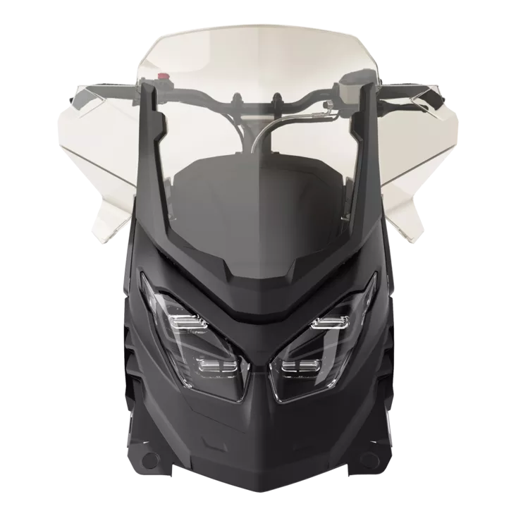 TUULILASI 43cm RADIEN2 G5 Keskikorkea - Lynx Tuulilasit & peilit - 123264 - 1