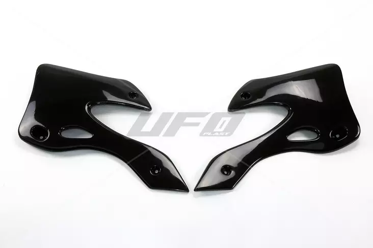 UFO Ilmanohjaimet KX125/250 99-02 Musta 001 - Moottoripyörän ilmanohjaimet - D219404 - 1